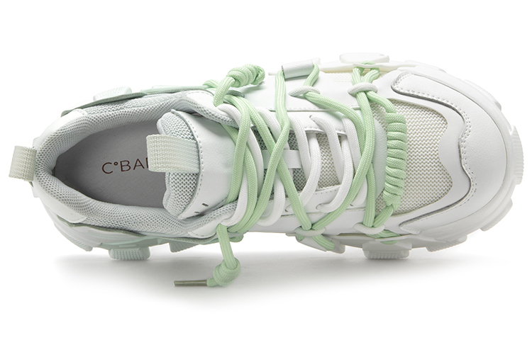 (W) C°BANNER Chunky Dad Sneaker 'Green Patchwork' 圖 5