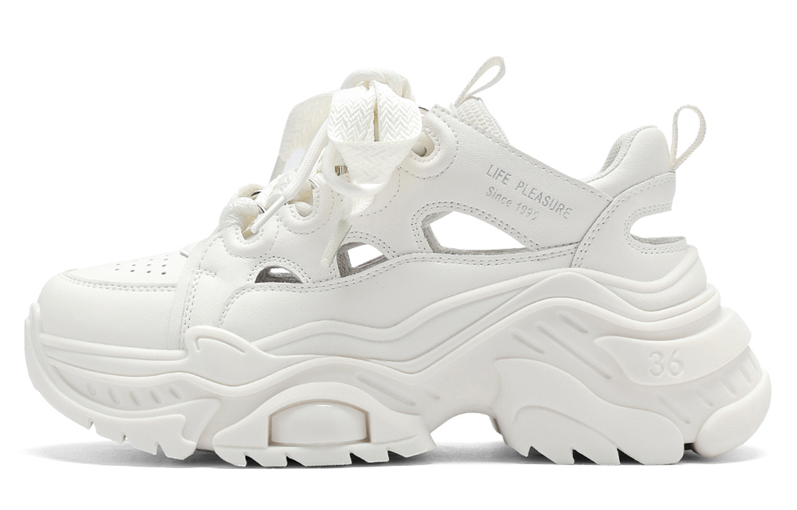 (W) C°BANNER Chunky Lace-up 'Beige'