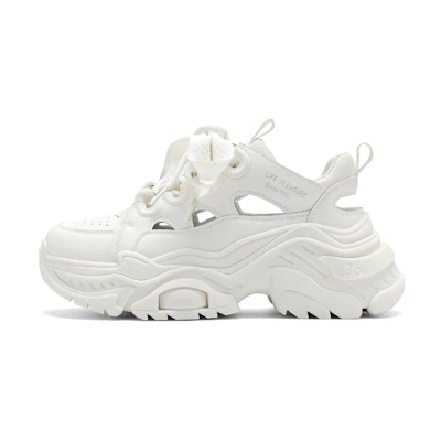 (W) C°BANNER Chunky Lace-up 'Beige'