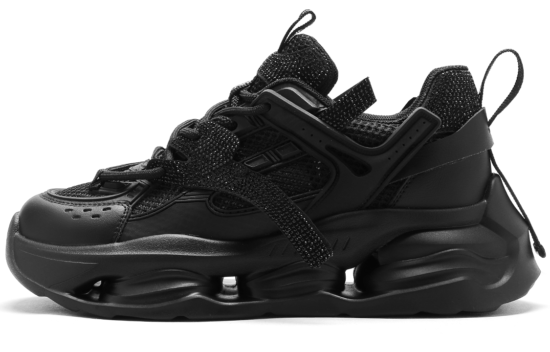 (W) C°BANNER Chunky Low 'Black Fabric'