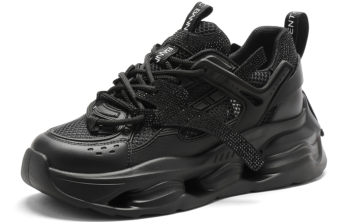 (W) C°BANNER Chunky Low 'Black Fabric' 圖 2