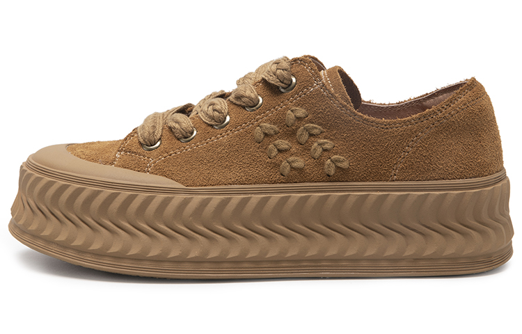 (Women) C°BANNER Chunky Platform 'Khaki Biscuit' A23177501C12