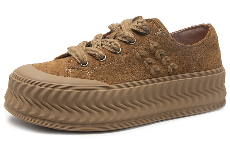 Lookbook (W) C°BANNER Chunky Platform 'Khaki Biscuit' Platform Tebal 'Khaki Biscuit' A23177501C12