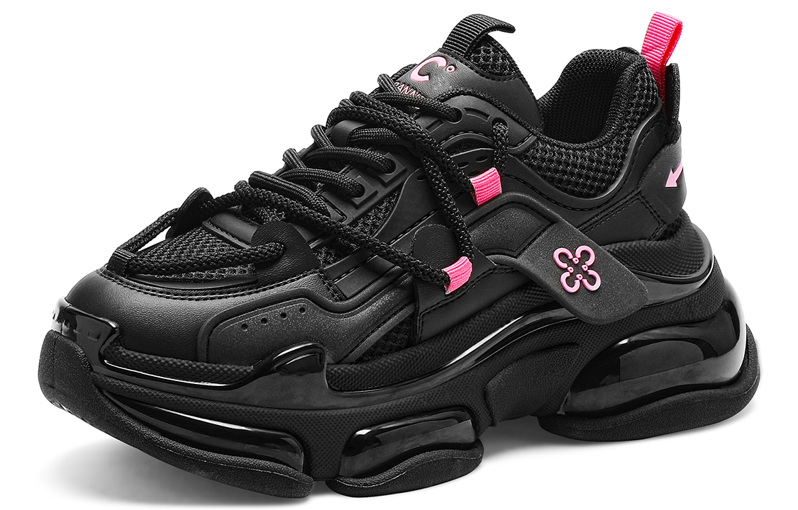 (W) C°BANNER Chunky Sneakers 'Black Mecha' 圖 2