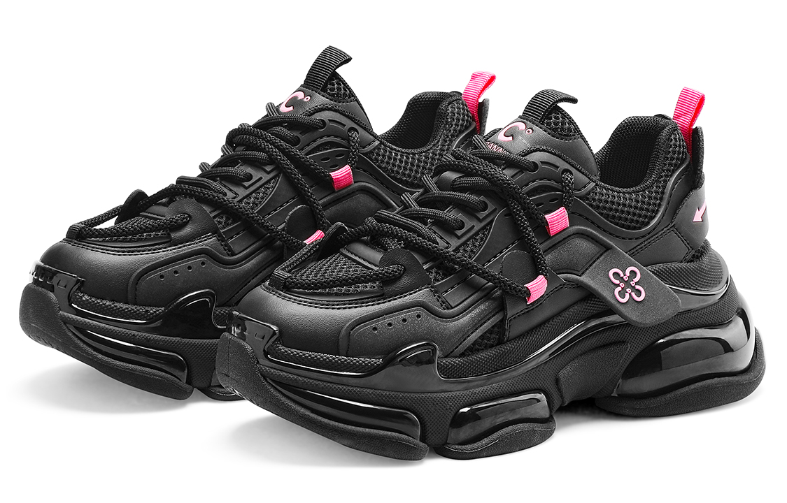 (W) C°BANNER Chunky Sneakers 'Black Mecha' 圖 3