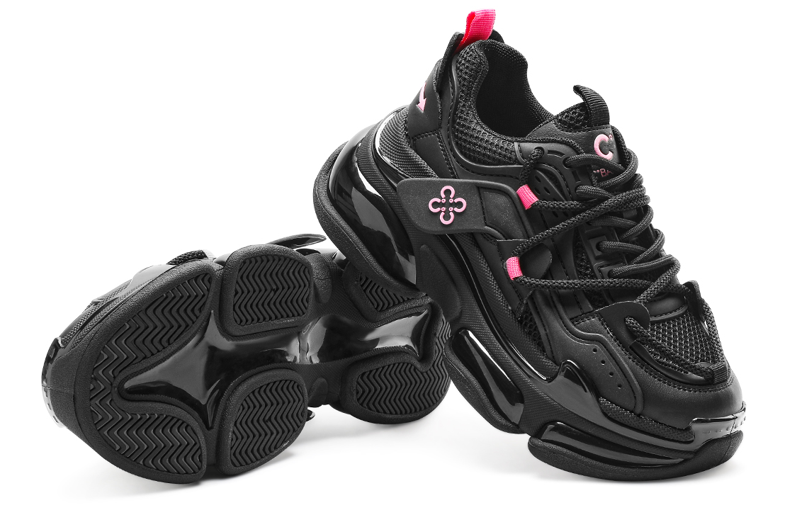 (W) C°BANNER Chunky Sneakers 'Black Mecha' 圖 4