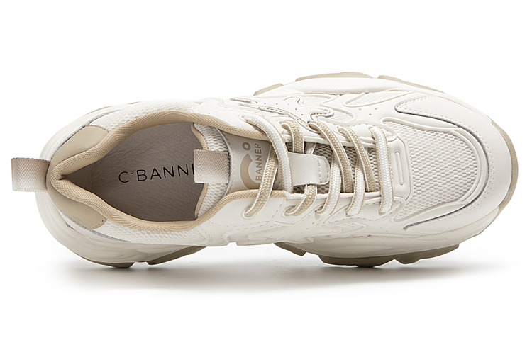 (W) C°BANNER Chunky Sneakers 'Casual White' 圖 5