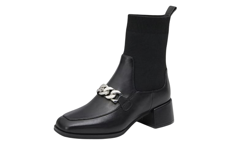 (W) C°BANNER Classic British Sock Boots 'Black' 圖 2