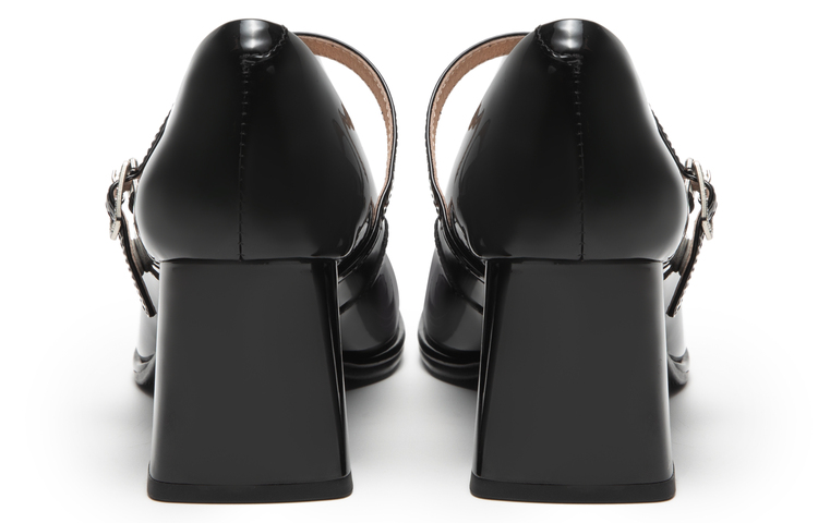 (W) C°BANNER Classic Chunky Heel 6.5cm 'Simplistic Fashion' 圖 4