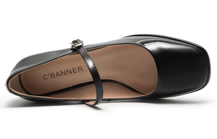 (W) C°BANNER Classic Chunky Heel 6.5cm 'Simplistic Fashion' 圖 5