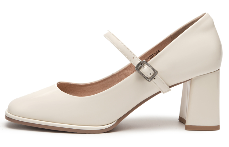 (W) C°BANNER Classic Chunky Heel 6.5cm 'Simplistic Fashion' 圖 7