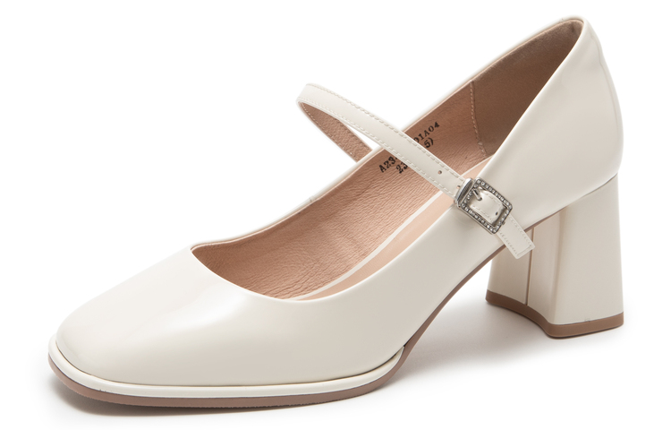 (W) C°BANNER Classic Chunky Heel 6.5cm 'Simplistic Fashion' 圖 8