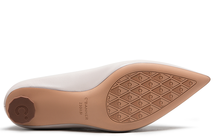 Details for (W) C°BANNER Sepatu Hak Tebal Klasik Ujung Lancip 'Ungu' A23105310A14