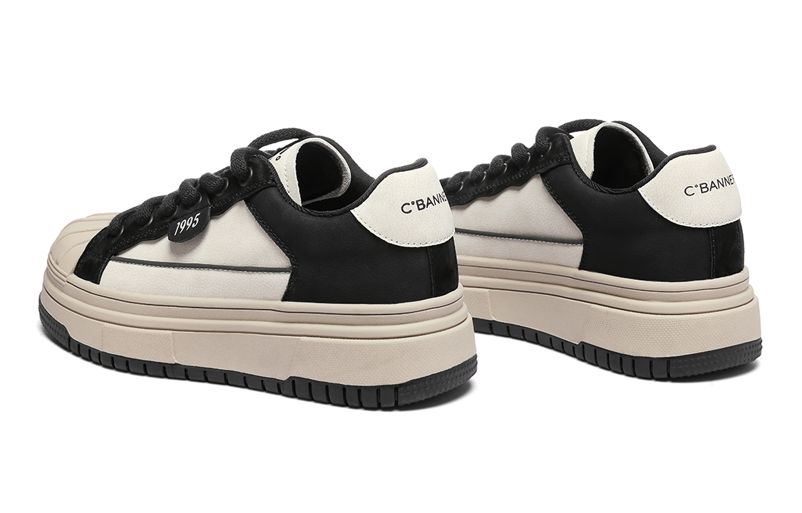 (W) C°BANNER CMFT Low-Top Sneaker 'Versatile Black' 圖 4