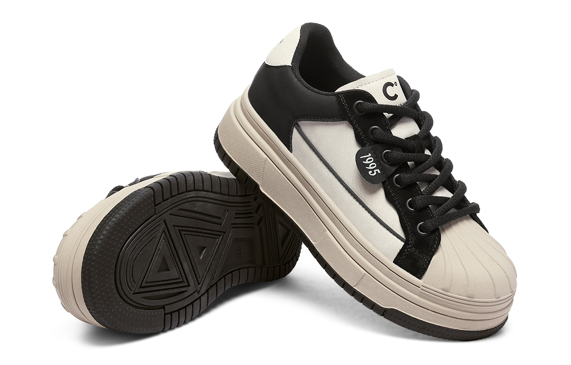 (W) C°BANNER CMFT Low-Top Sneaker 'Versatile Black' 圖 5