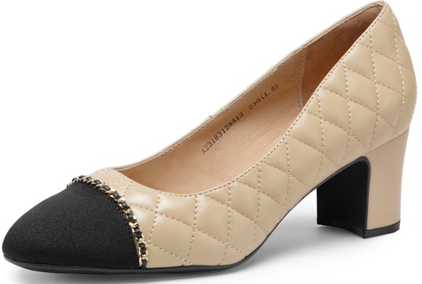 (Women) C°BANNER Comfortable Chunky Heel 'Classic Fragrance' A23183128 1