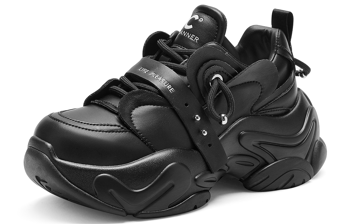 (W) C°BANNER Dad Shoes Low 'Black' 圖 2