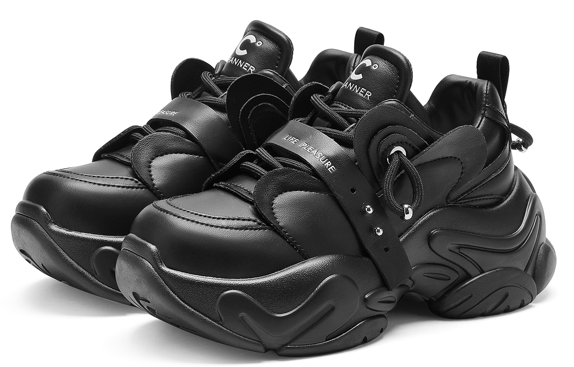 (W) C°BANNER Dad Shoes Low 'Black' 圖 3