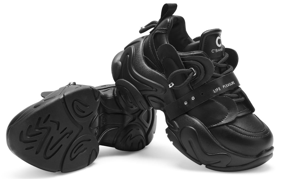 (W) C°BANNER Dad Shoes Low 'Black' 圖 5