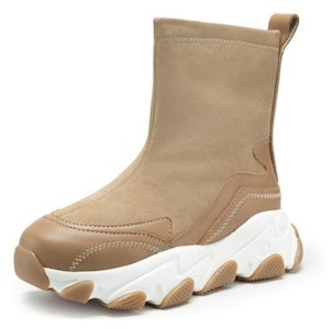 (Women) C°BANNER Double-Layer Cowhide Warm Thick Sole Slimming Short Boots 'Camel' A22765313C10 Lookbook (Women) C°BANNER Double-Layer Cowhide Warm Thick Sole Slimming Short Boots 'Camel' A22765313C10