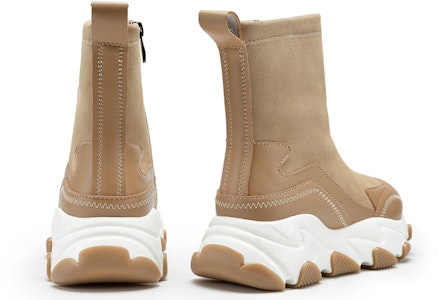 (Women) C°BANNER Double-Layer Cowhide Warm Thick Sole Slimming Short Boots 'Camel' A22765313C10 Shop (Women) C°BANNER Double-Layer Cowhide Warm Thick Sole Slimming Short Boots 'Camel' A22765313C10