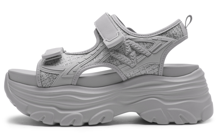 (W) C°BANNER Double Layer Leather Weave 'Cool Tech Fashion Slides'