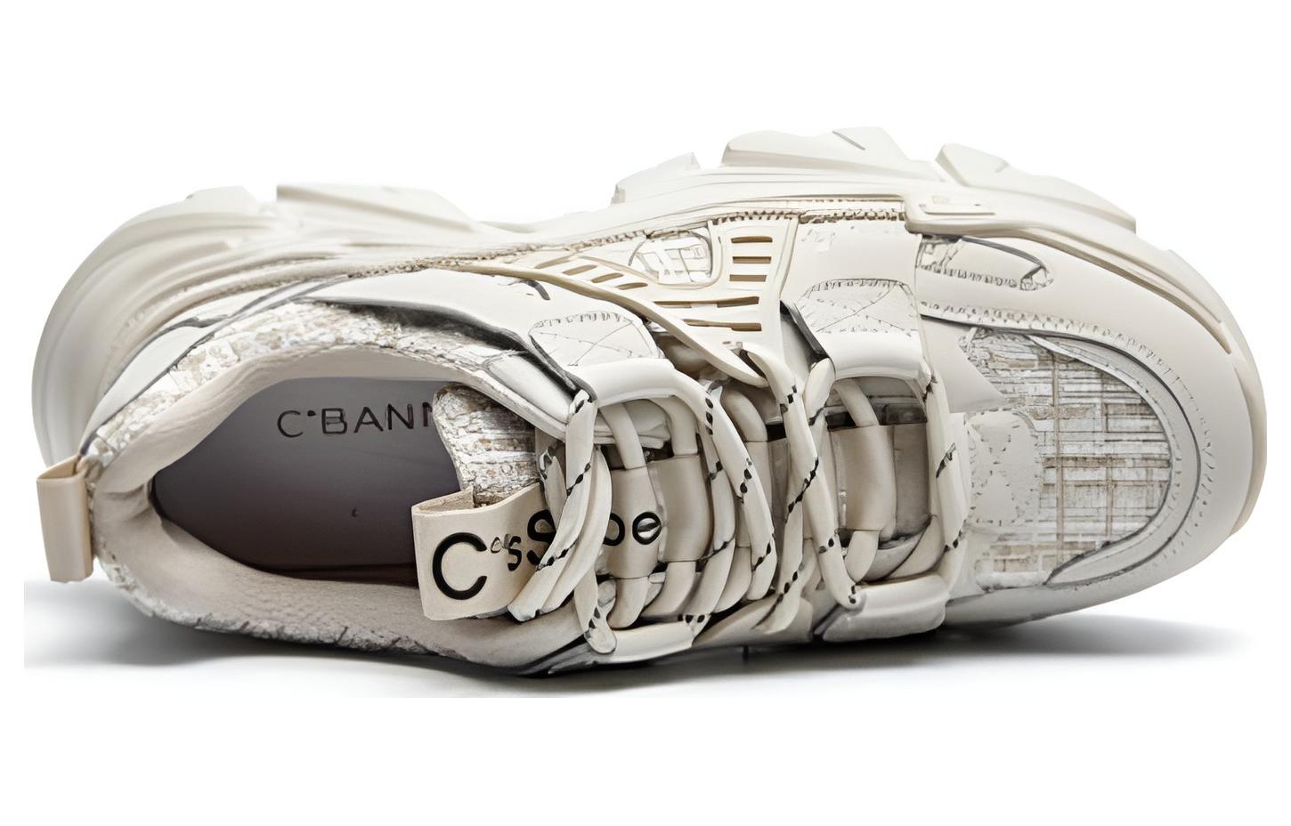 (W) C°BANNER Fabric Leather 'Apricot' 圖 3