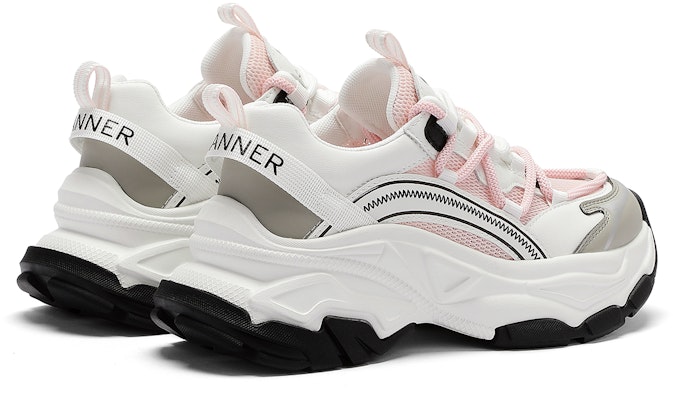 (W) C°BANNER 布製ローカット「白・快適カジュアル」 QA831530D24 1