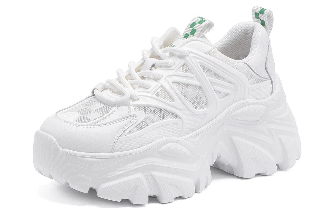 (W) C°BANNER Fabric Low-Top 'White Green' 圖 2