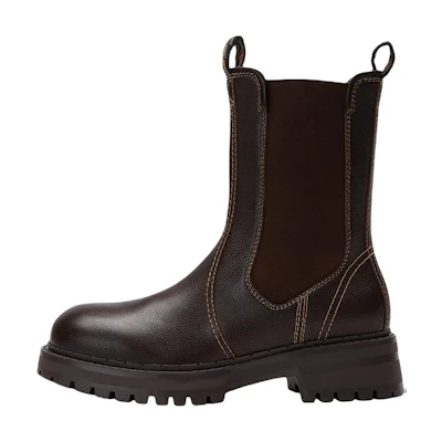 (W) C°BANNER Fashion Casual Chelsea Boot 'Brown'