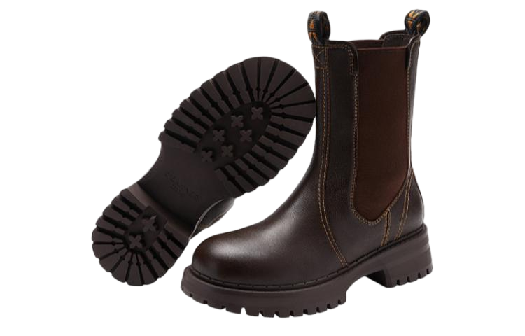 (W) C°BANNER Fashion Casual Chelsea Boot 'Brown' 圖 5