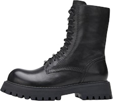 (Women) C°BANNER Fashion Mid-Calf Zip Martin Boots 'Black' A21564456B01 (Women) C°BANNER Fashion Mid-Calf Zip Martin Boots 'Black' A21564456B01