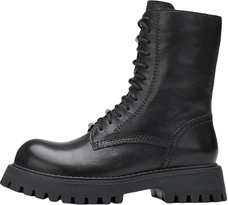 (Women) C°BANNER Fashion Mid-Calf Zip Martin Boots 'Black' A21564456B01 Buy (Women) C°BANNER Fashion Mid-Calf Zip Martin Boots 'Black' A21564456B01