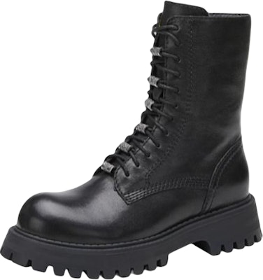 (Women) C°BANNER Fashion Mid-Calf Zip Martin Boots 'Black' A21564456B01 Order (Women) C°BANNER Fashion Mid-Calf Zip Martin Boots 'Black' A21564456B01