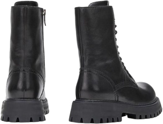 (Women) C°BANNER Fashion Mid-Calf Zip Martin Boots 'Black' A21564456B01 Shop (Women) C°BANNER Fashion Mid-Calf Zip Martin Boots 'Black' A21564456B01