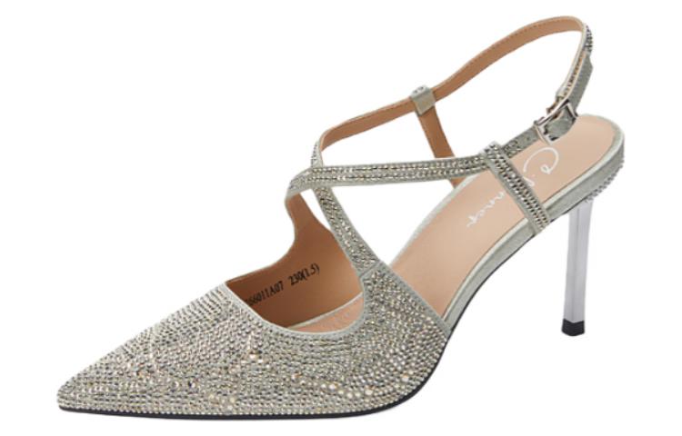 (W) C°BANNER Fashion Pointed High Heel 'Green' 圖 2