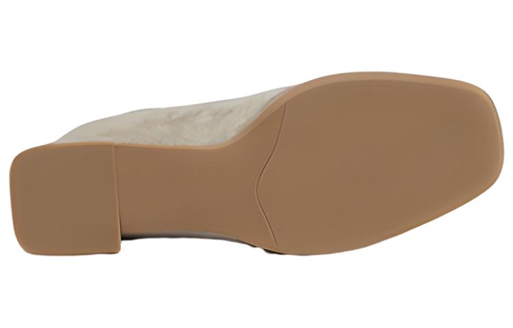 (W) C°BANNER Fashion Urban Elastic Zipper Sock Boots 'Apricot' 圖 4