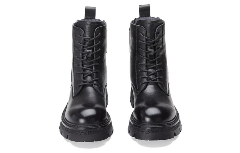 (W) C°BANNER Fashion Zipper Martin Boots 'Black' 圖 3
