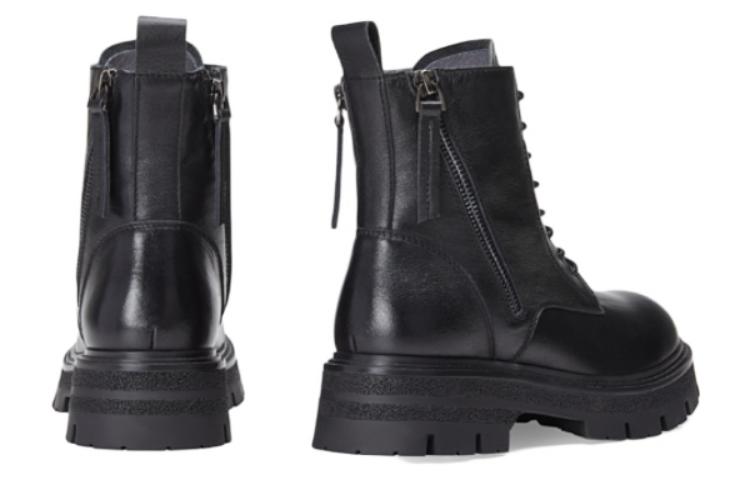 (W) C°BANNER Fashion Zipper Martin Boots 'Black' 圖 4