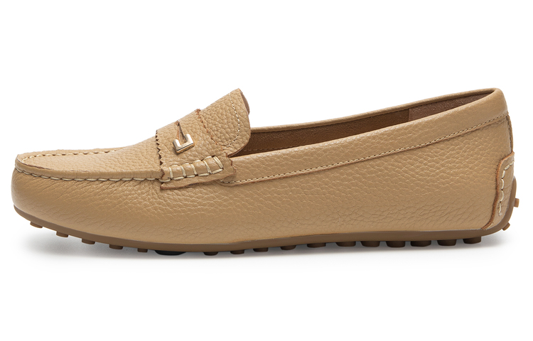 (W) C°BANNER Flat Lofers 'First Layer Cowhide Slip-On'