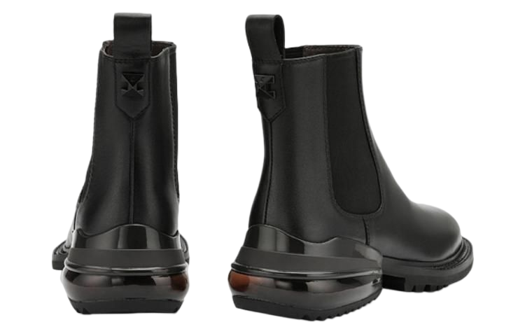 (W) C°BANNER Glossy Leather Chelsea Boot 'Black' 圖 4