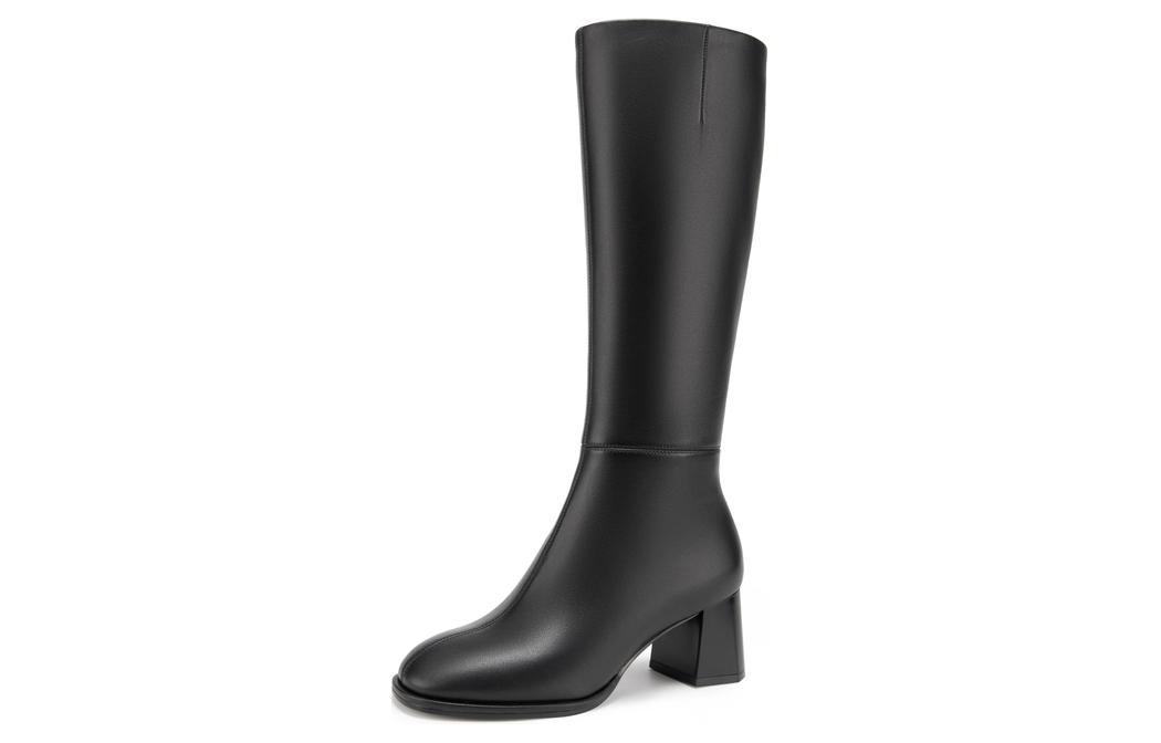 (Women) C°BANNER High-Top Boots 'Comfort Versatile Chunky Heel' A23575617