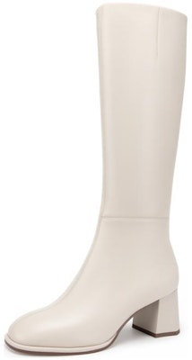 (Women) C°BANNER High-Top Boots 'Comfort Versatile Chunky Heel' A23575617 Order (Women) C°BANNER High-Top Boots 'Comfort Versatile Chunky Heel' A23575617