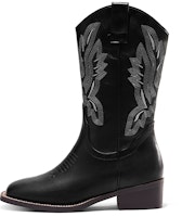 (Women) C°BANNER High-Top Boots 'Comfortable Black Slip-On' Q7933973X01 (Women) C°BANNER High-Top Boots 'Comfortable Black Slip-On' Q7933973X01