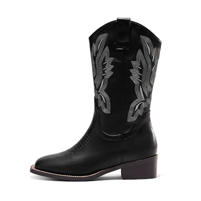 (W) C°BANNER High-Top Boots 'CMFTable Black Slip-On'