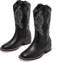 (W) C°BANNER Sepatu Boot Tinggi 'Slip-On Hitam Nyaman' Q7933973X01 Shop (W) C°BANNER Sepatu Boot Tinggi 'Slip-On Hitam Nyaman' Q7933973X01