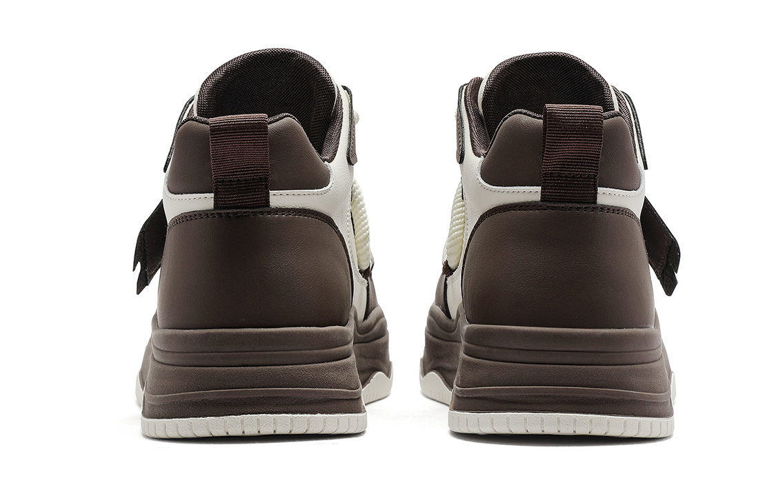 Purchase (W) C°BANNER Sepatu Sneakers Platform Tinggi 'Beige Brown' Q9033913D84
