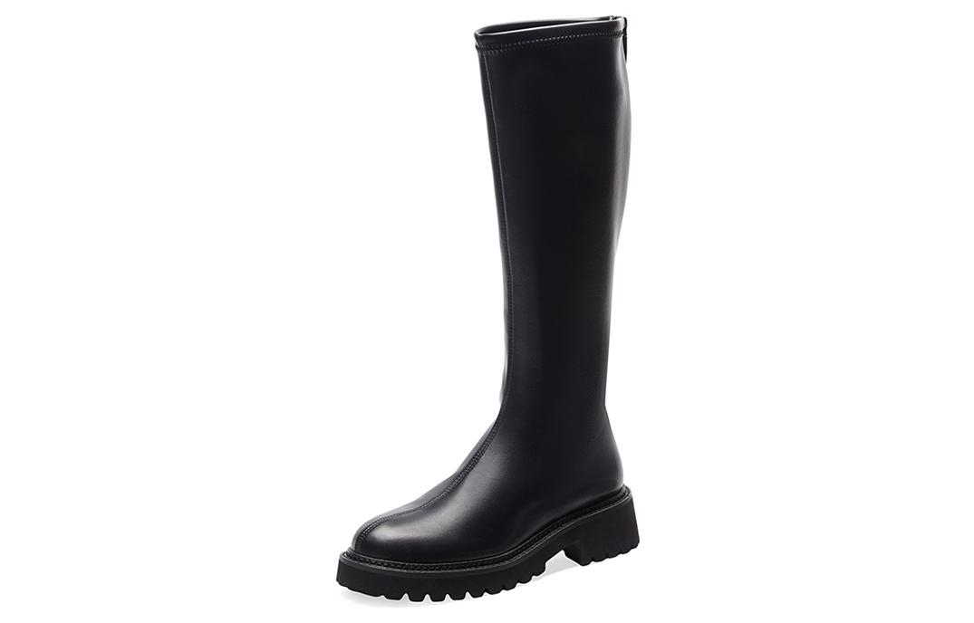 Order (Women) C°BANNER High-Top Retro British Zip Knight Boots 'Black' A21501982B01