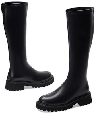 (Women) C°BANNER High-Top Retro British Zip Knight Boots 'Black' A21501982B01 Shop (Women) C°BANNER High-Top Retro British Zip Knight Boots 'Black' A21501982B01