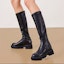 Purchase (W) C°BANNER Kasut Boot Zip Tinggi Retro Knight Gaya British 'Hitam' A21501982B01